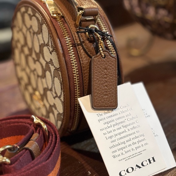 Coach Canteen Crossbody Bag In Signature Jacquard CO986 - Picture 4 of 5